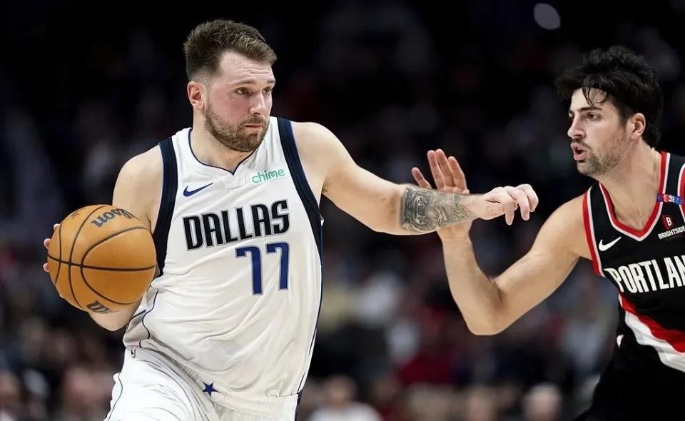 关于步行者力克广东队，东契奇统治全场的信息